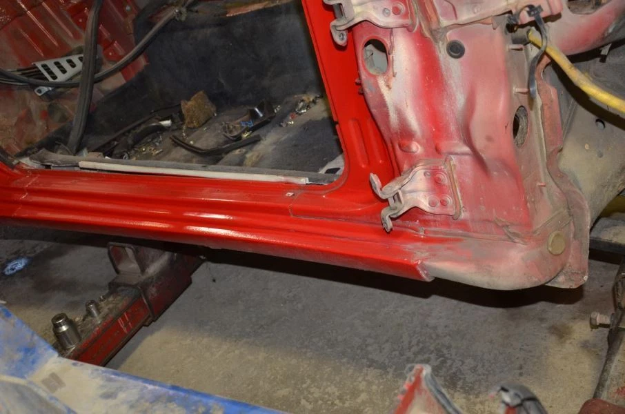 Nissan 300ZX Z32 1993-1996 pasajero vertical lado derecho panel basculante corte Foto 3 de 4