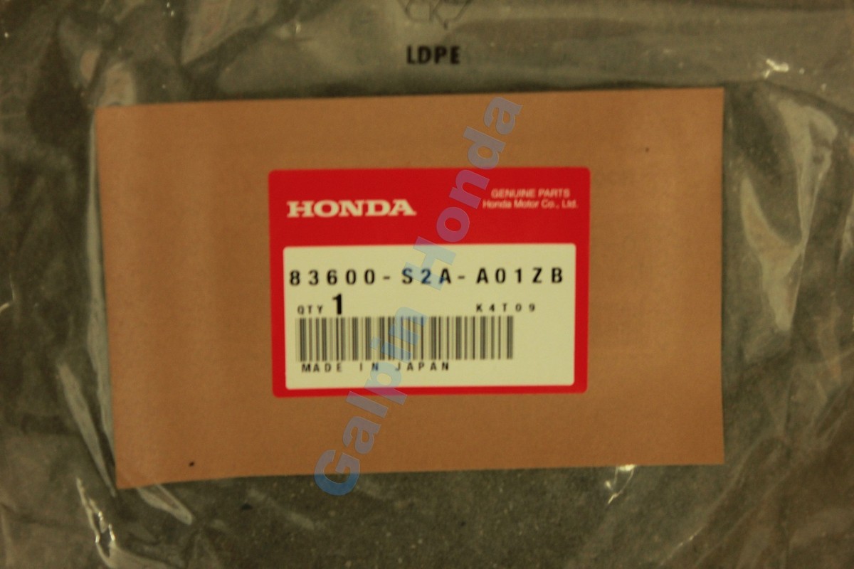 Genuine OEM Honda S2000 Red Carpet Floor Mat Set (83600-S2A-A01ZB