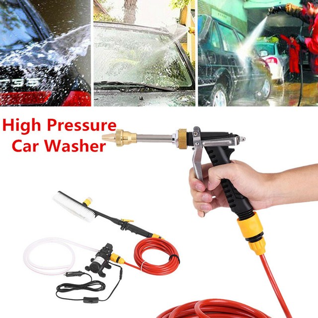 12V 70W High Pressure Car Washer Cleaner Water Wash Pump Sprayer Wiper