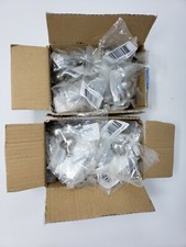 Caja de 44 perillas de hardware de gabinete de níquel cepillado K-8038-S-AC Dynasty Hardware