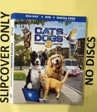 Cats  Dogs 3: Paws Unite  2020 - Blu-ray Slipcover ONLY - NO DISCS