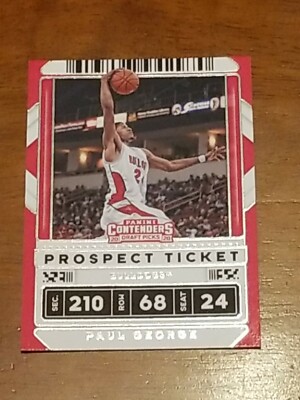 2020 PANINI CONTENDERS BASKETBALL CARD PAUL GEORGE #19 V 2