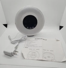 Silentnight Model JW-6639F. Sunrise Sunset Wake-Up Alarm Clock/Features FM