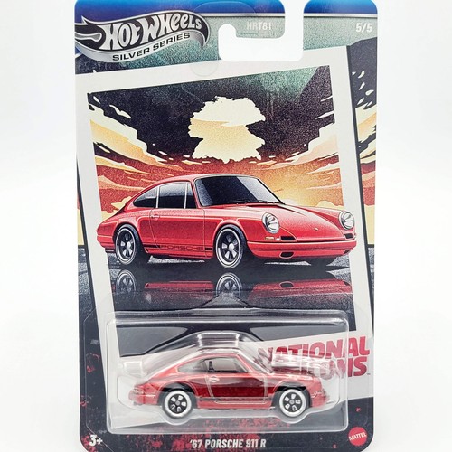 Hot Wheels - CHASE - '67 Porsche 911 R (2025 HW Silver Series - National Icons)