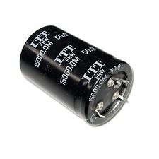 5x 15000uF 50V Radial Snap In Mount Electrolytic Aluminum Capacitor mfd DC 85C