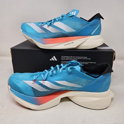 Wmns Adidas Adizero Adios Pro 3 Blue White Elite Marathon Running