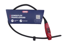 Abus  Combiflex Travel Guard Combo Lock - Red