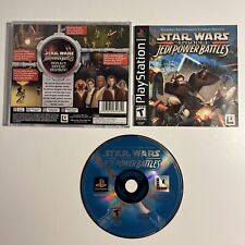 Star Wars Episode I: Jedi Power Battles (PlayStation 1, 2000) - Complete w/ Reg!
