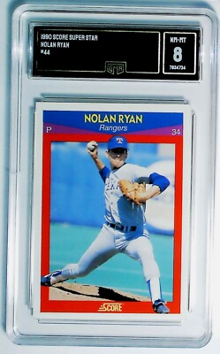 メジャーリーグスターカード 1990 Score Super Star #44 Nolan Ryan GMA 8 NM-MT | eBay