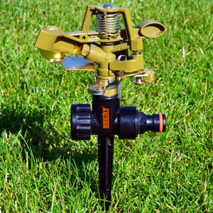 01023 Rasensprenger Wassersprenger Impulsregner Rasenbewässerung Kreis