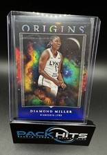 2024 Panini ORIGINS WNBA DIAMOND MILLER BLUE PARALLEL #’d /75 LYNX K5123