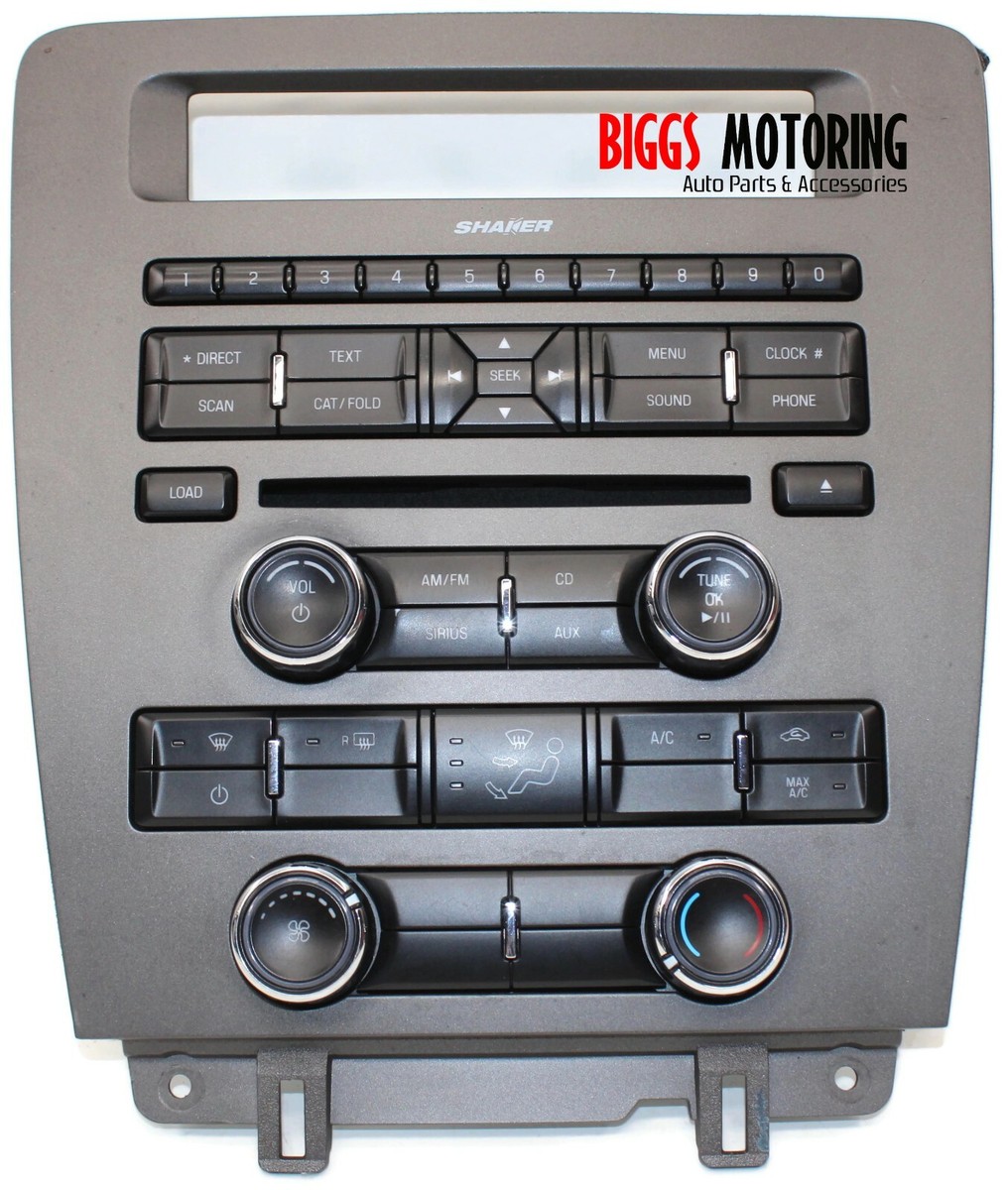 2011-2014 Ford Mustang Radio Face Ac Heater Climate Control Panel