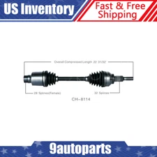 Fits 2007 2008 2009 2010 Chrysler Sebring 2.4L 1PC Front Right CV Axle CV Joint