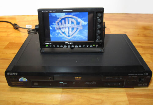 Sony DVP-S360 DVPS360 Lettore DVD CD Video CD testato, funziona benissimo! Senza telecomando - Foto 2 di 10
