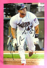 4x6 photo. Minnesota Twins - JOSMIL PINTO - Autographed 