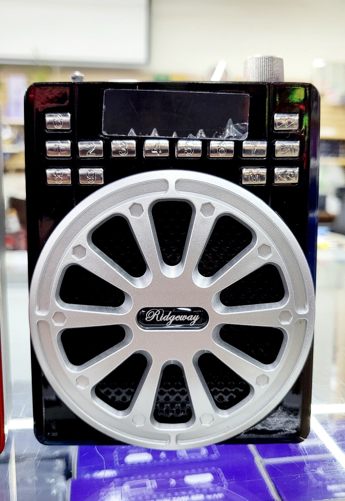 bluetooth speaker with (MICROPHONE) Fm Radio USB TF RECHARGEABLE LOUD & CLEAR-image