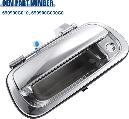 For Rear Exterior Chrome Tailgate Handle 00-06 Tundra Truck w/Keyhole 690900C010 - Picture 6 of 12