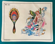 Spaulding and Rogers Tattoo Flash Sheet NC-21