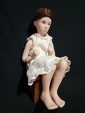 1982 Norman Rockwell Jane Character Doll W/ Original Box Collectors Edition