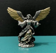 Rawcliffe Pewter Angel of Mercy Dark Heavens Legends Mini Art Figurine OOP AD&D