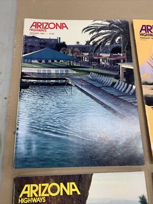 ARIZONA HIGHWAYS 1982年 1年分 アリゾナ 雑誌 アメリカ Arizona Road