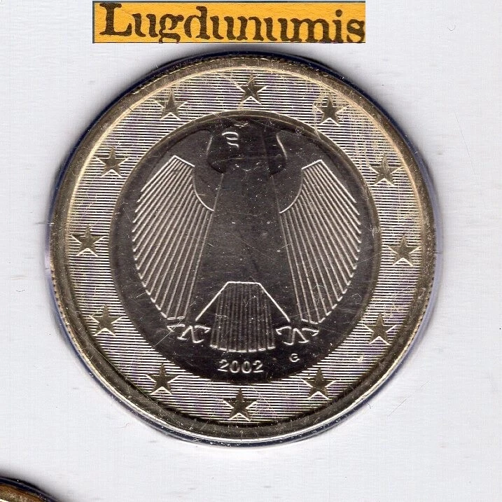 Allemagne 2002 1 Euro G Karlsruhe BU FDC provenant coffret 135000 exemplaires - - Photo 1/1