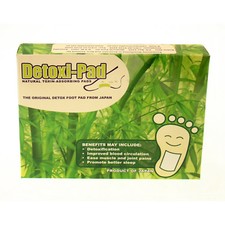 Detoxi-Pads Foot Patches Natural Foot Care Pads 5 Night Use
