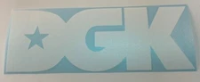 DGK Skateboards Logo #1 - Die Cut Vinyl Decal Sticker Outdoor Vintage Skate 90's