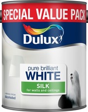 Dulux Silk Smooth  Creamy Emulsion Walls  Ceilings Paint  2.5L Colours