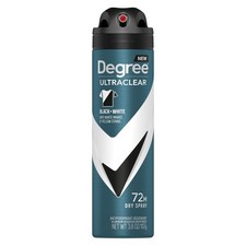 Ultra Clear Long Lasting Men's Antiperspirant Deodorant Dry Spray, Woody, 3.8 oz