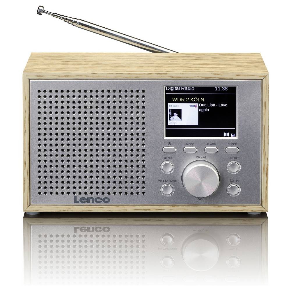 Radio de table DAB+ Lenco DAR-017WH blanche avec Bluetooth et FM - 2