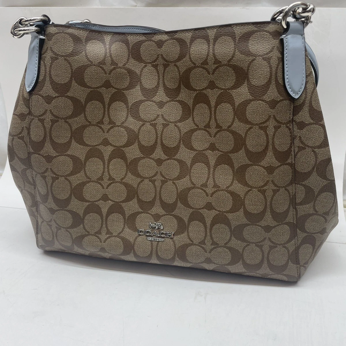 Preços baixos em Bolsa de ombro Coach Marrom Vintage Sacolas