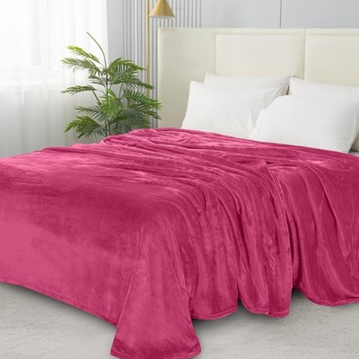 Elegant Comfort Luxury Velvety Softness Fuzzy Plush Micro-Velour Ultra-Soft