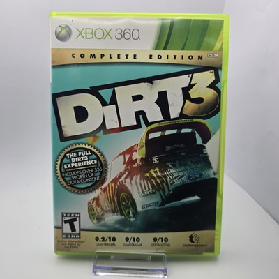 #ad DiRT 3 Complete Edition Microsoft Xbox 360 Game 2012 $27.99
