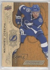 2018-19 Upper Deck Engrained Rookies 58/299 Mathieu Joseph #74 1m4