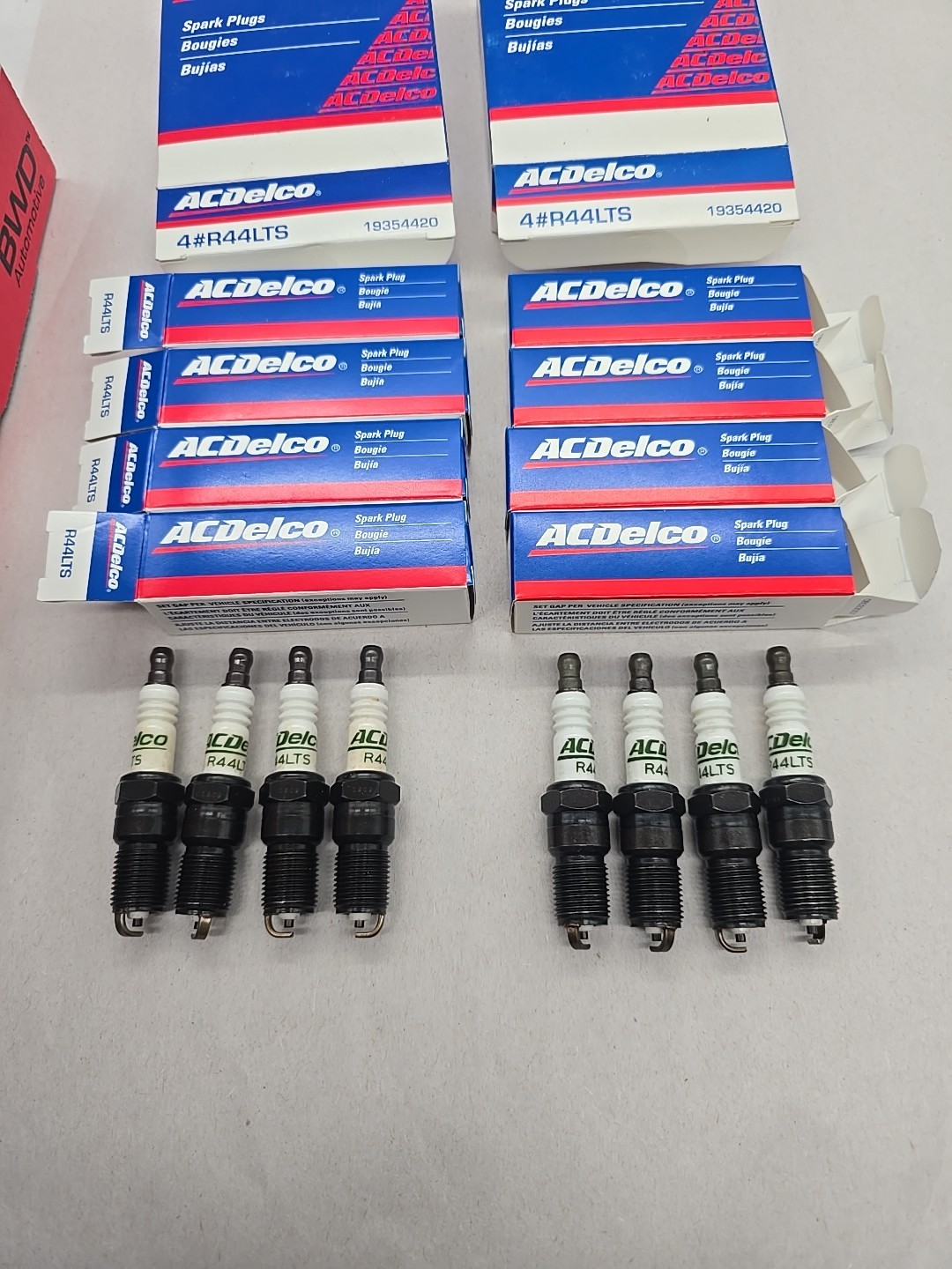 ACDelco Spark Plugs R44LTS Set Of 8