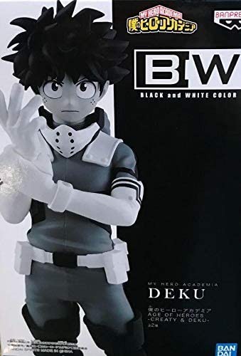 Черно-белая фигурка Deku Bw 18 см My Hero Academia Age Of Heroes BANPRESTO