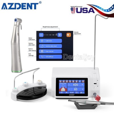 Dental Implant Surgical Brushless Motor Touch Screen With 20:1 LED Contra Angle