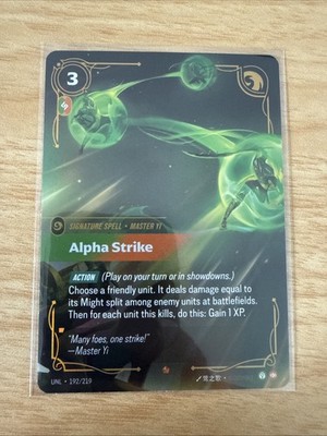 Riftbound - Alpha Strike UNL 192/219 - Unleashed English Near Mint