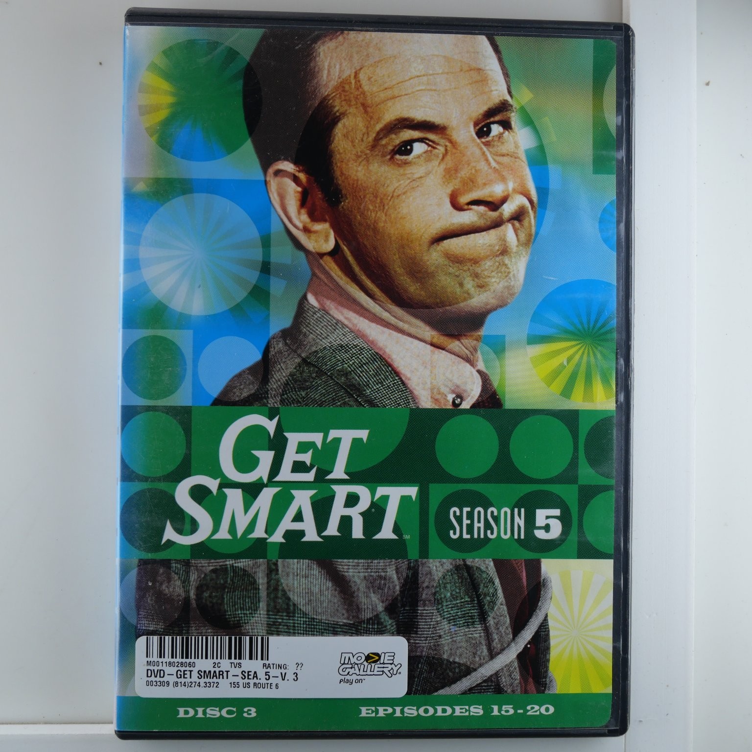 Get Smart Season 5 DVD 2009 Disc 3 Don Adams Mel Brooks Spy Spoof Comedy