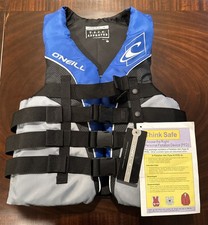 O'Neill Adult Superlite USCG Life Vest Blue/Gray/Black/White Size Small