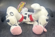 New 1997 Meanies Series 1 Fi-Do The Dalmutation 2 Headed Dog Plush W/ Tag Topkat
