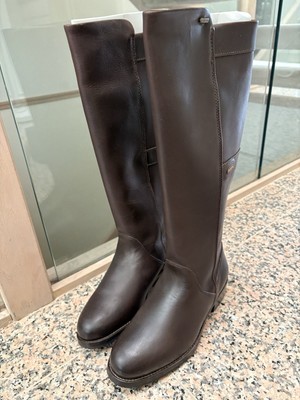 Dubarry of Ireland Women's FERMOY country Gore-Tex Boots Brown Size 37 EU
