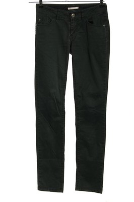 STEFANEL Stoffhose Damen Hose Gr. DE 32 grün Casual-Look