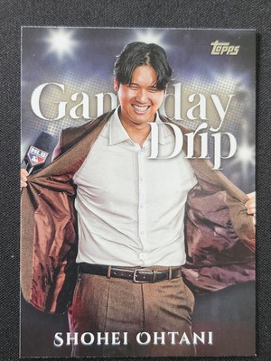 2025 Topps series 1 Celebration - Shohei Ohtani Game Day Drip #GD
