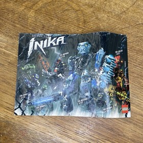 LEGO Bionicle 8732 Toa Matoro Inika Figure Manual Tested Sword No Batteries Inco