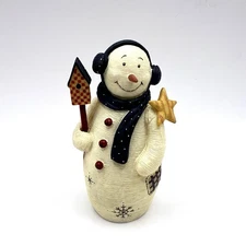 Vintage Lang and Wise Classic Santa Snowmom in Stiches by Ellen Stouffer 1998