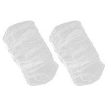  2Pcs Bird Cage Mesh Cover: Stretchy Form Fitting Mesh Skirt Cover for Parrot