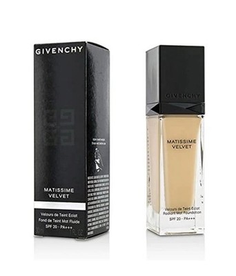Givenchy Matissime Velvet Radiant Mat Fluid Foundation SPF 20 - #02 Mat Shell