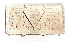 Vintage Postcard US Navy Fancy Seamanship Knot Board WWII Farragut Idaho